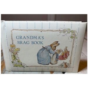Vintage Beatrix Potter Grandma's Brag Book Photo Album C.R. Gibson 1990 Photos